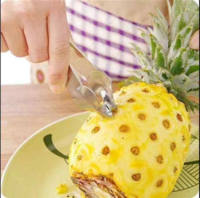 Stainless Steel Pineapple Eye Remover Clip�